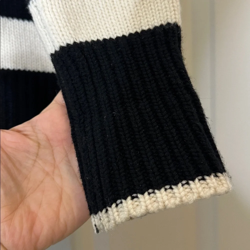 La Ligne Marin wool and cashmere Striped Sweater SzSmall - Picture 6 of 10